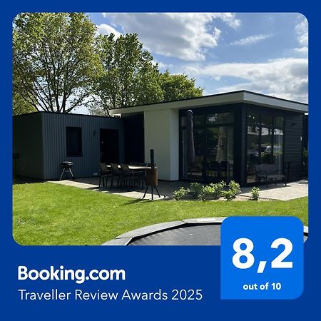 Badhoophuizen 6-Per Bungalow Veluwemeer Trampoline هولْسْهورست المظهر الخارجي الصورة
