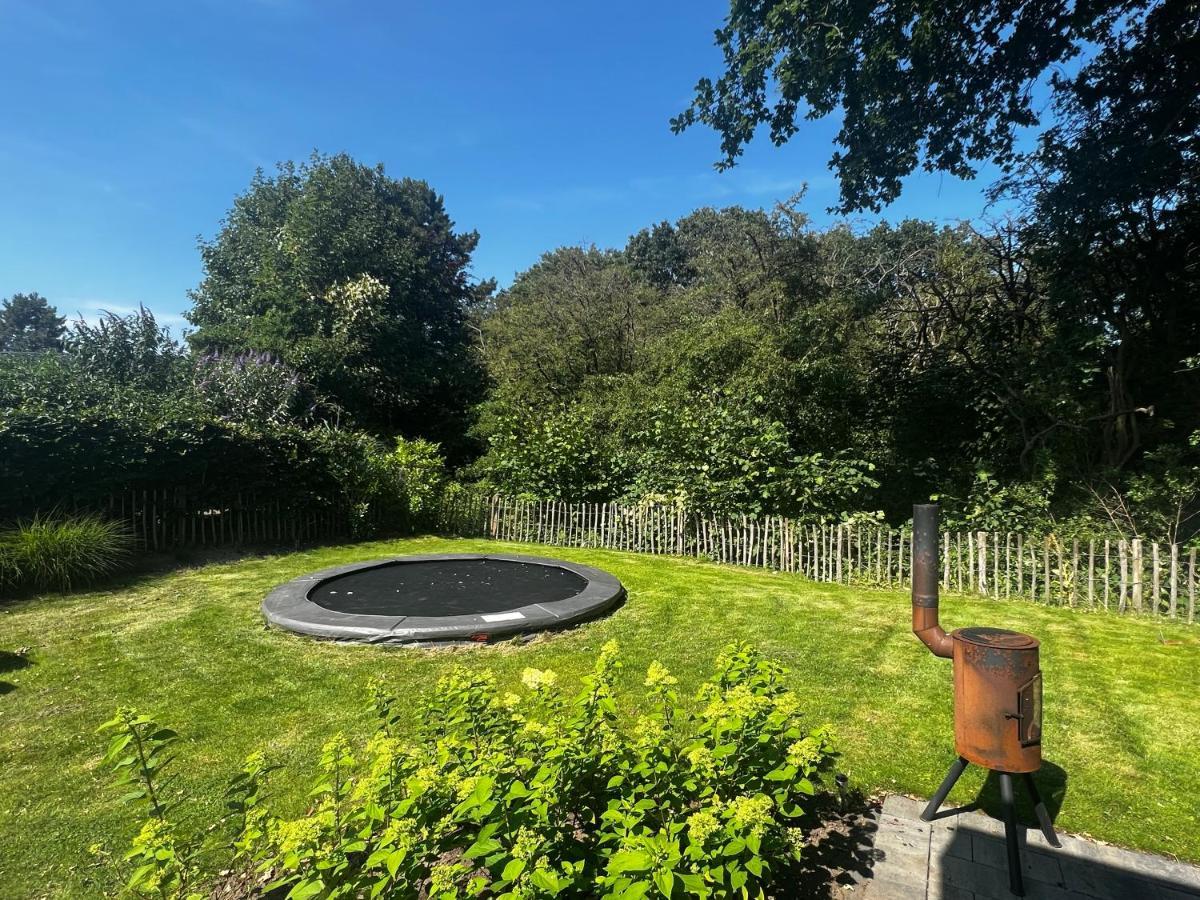Badhoophuizen 6-Per Bungalow Veluwemeer Trampoline هولْسْهورست المظهر الخارجي الصورة